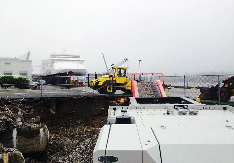 Portable Rock Crushing